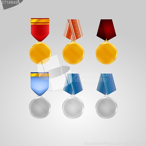 Image of Illustration of medals