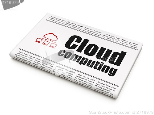 Image of Information concept: Golden Data Backup on Binary Code background