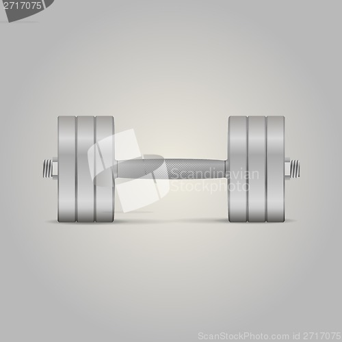 Image of Illustration of dumbbell