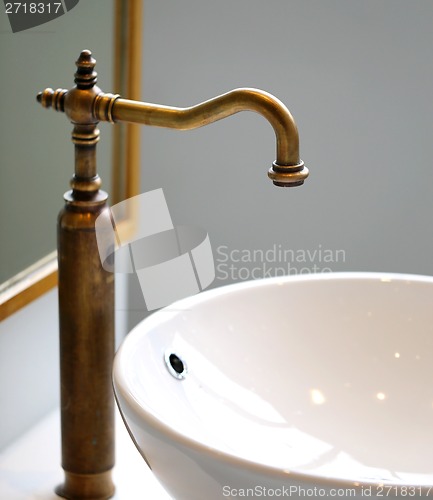 Image of Faucet and sink