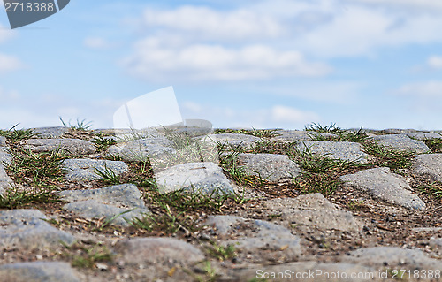 Image of Cobbelstone Road Abstract