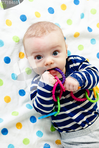 Image of The blue-eyed baby