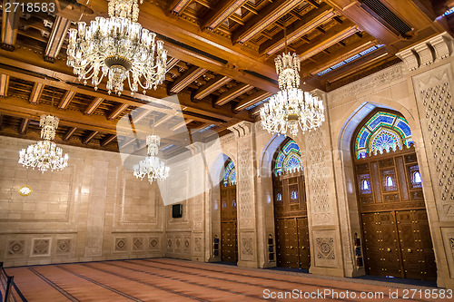 Image of Interior Grand Sultan Qaboos Mosque