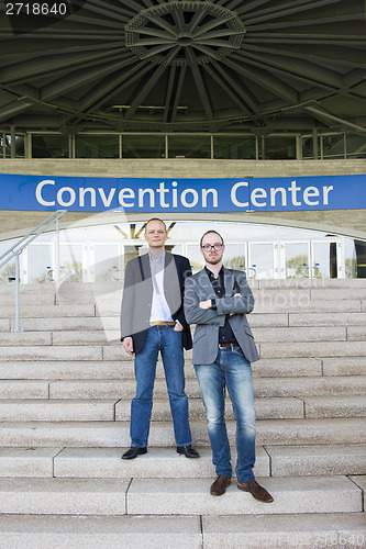 Image of Convention Center attendees