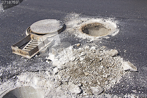 Image of Open sewer 