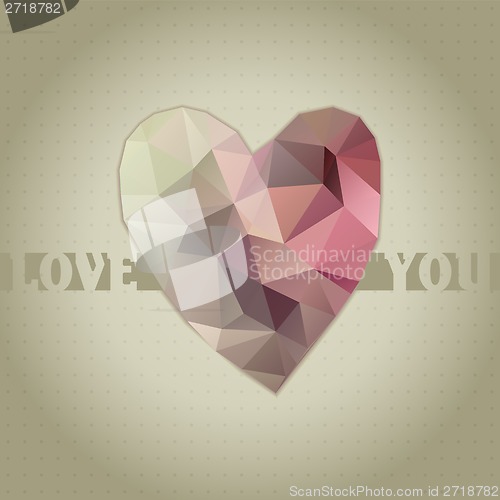 Image of Polygon heart