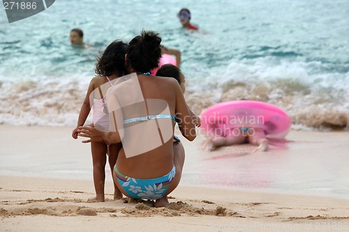 Image of People on the beach