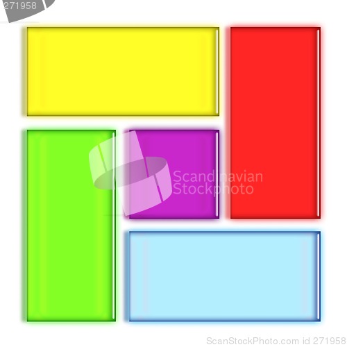 Image of Colorful rectangles