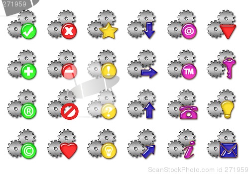 Image of Gears icons