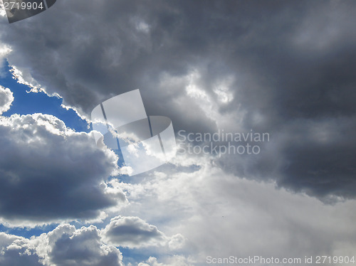 Image of Cloudy sky