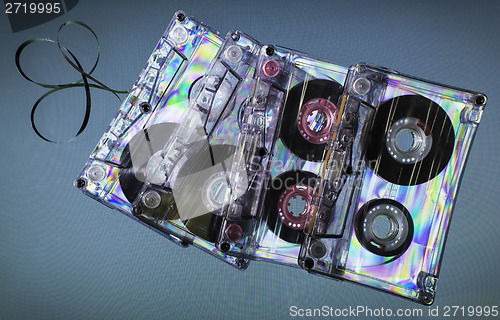 Image of Vintage cassette tapes