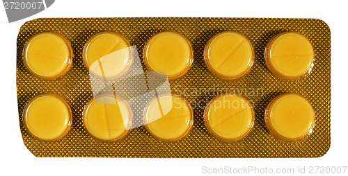 Image of Blister with pills