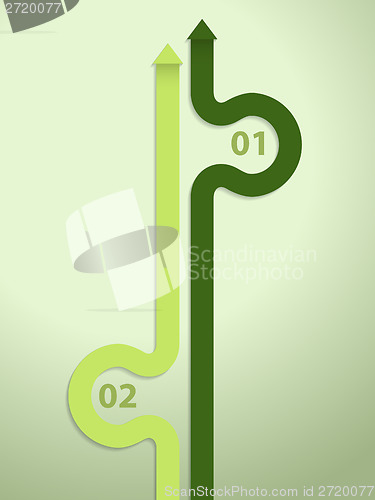 Image of Simple infographic design with detailed options