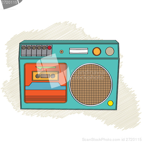 Image of Vintage boom-box 