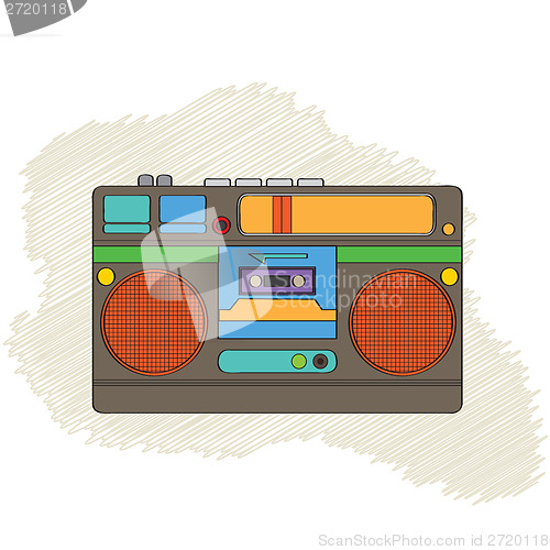 Image of Vintage boom-box