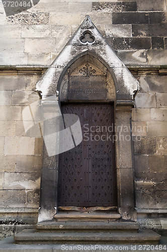 Image of Medieval door.