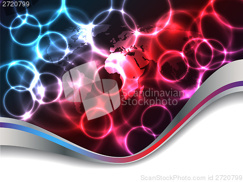 Image of Abstract plasma background design