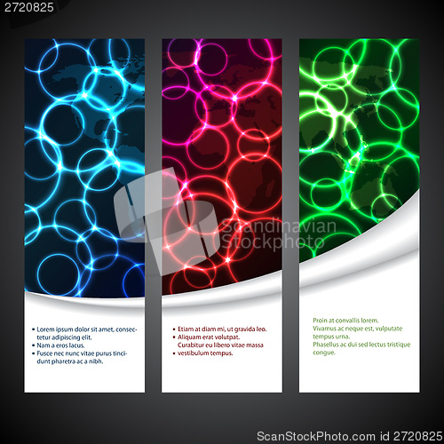 Image of New set of advertising plasma labels 