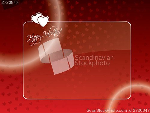 Image of Abstract valentine greeting card 