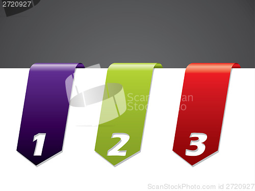 Image of Color stationary banner set