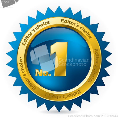 Image of Editor's choice number one award 