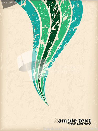 Image of Grunge retro background design