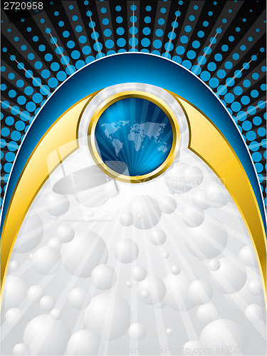 Image of Bursting abstract brochure design