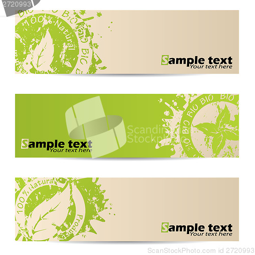 Image of Bio banner set 