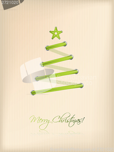 Image of Shoe lace design christmas tree