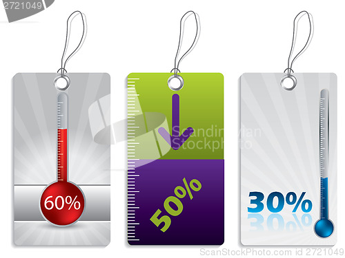 Image of Shopping label set