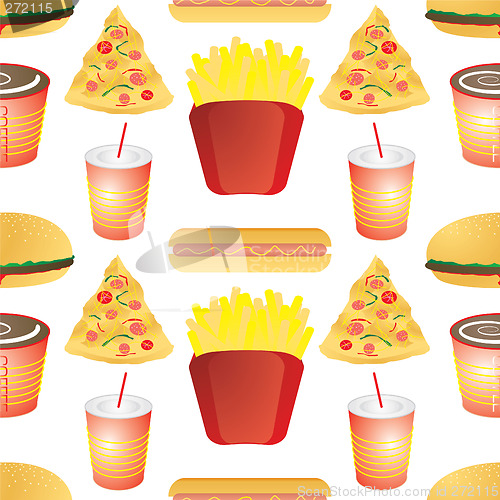 Image of fast food tile