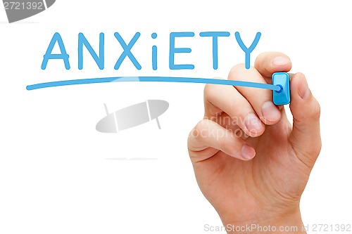 Image of Anxiety Blue Marker