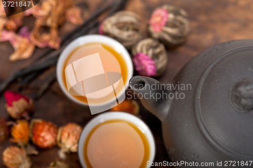 Image of Chinese style herbal floral tea