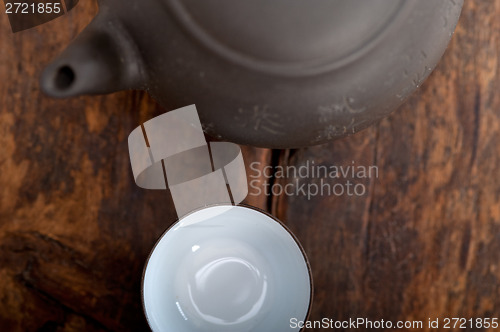 Image of chinese style pot and cups 