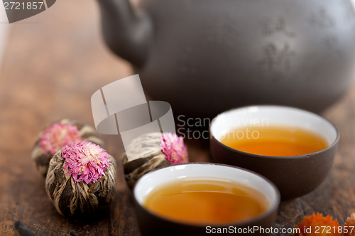Image of Chinese style herbal floral tea