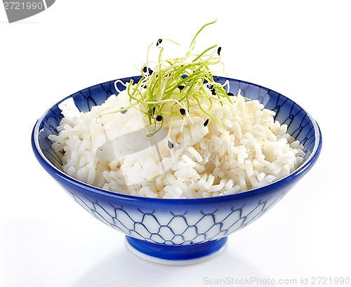 Image of bowl of boiled rice