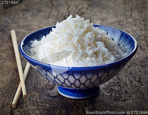 Image of bowl of fresh boiled rice