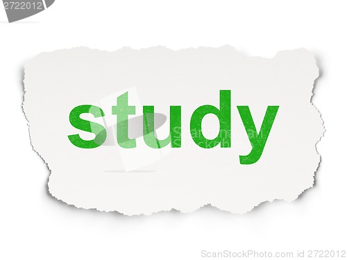 Image of Education concept: Study on Paper background