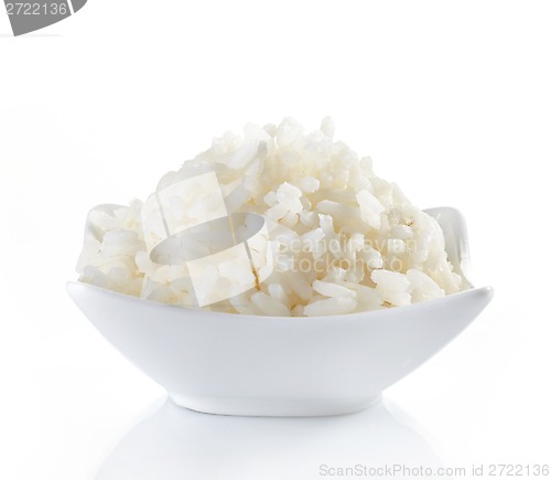 Image of bowl of boiled rice