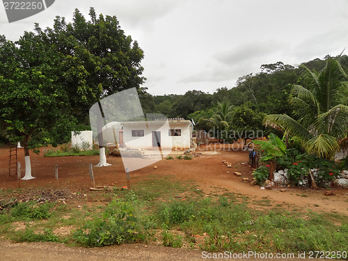 Image of Mayan village