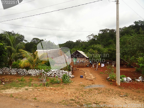 Image of Mayan village