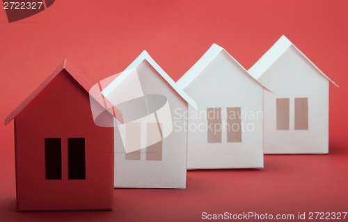 Image of paper houses