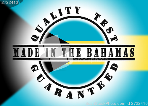 Image of Quality test guaranteed stamp 