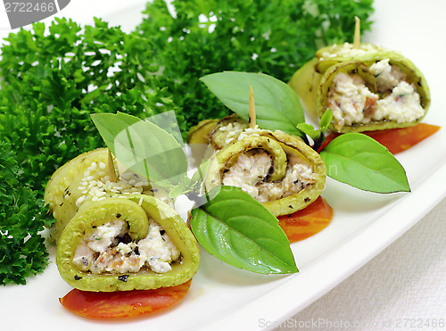 Image of Zucchini rolls 