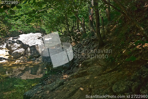 Image of river Auzun-Uzeni