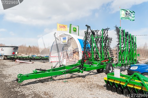 Image of Agriculture equipment on exhibition