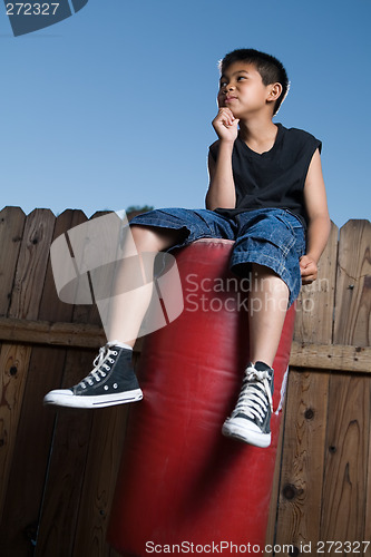 Image of Bored kid