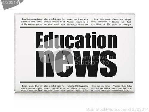 Image of News concept: newspaper headline Education News