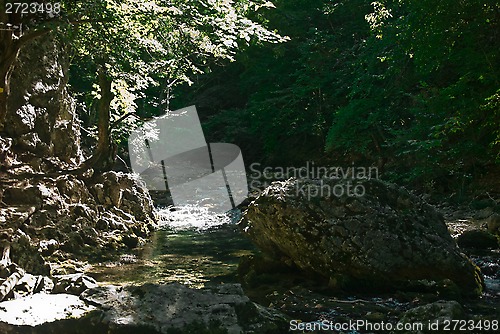 Image of river Auzun-Uzeni