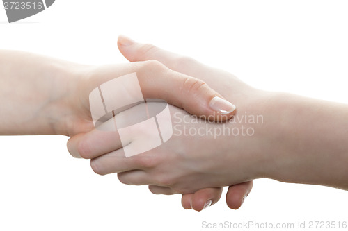 Image of hands holding each other